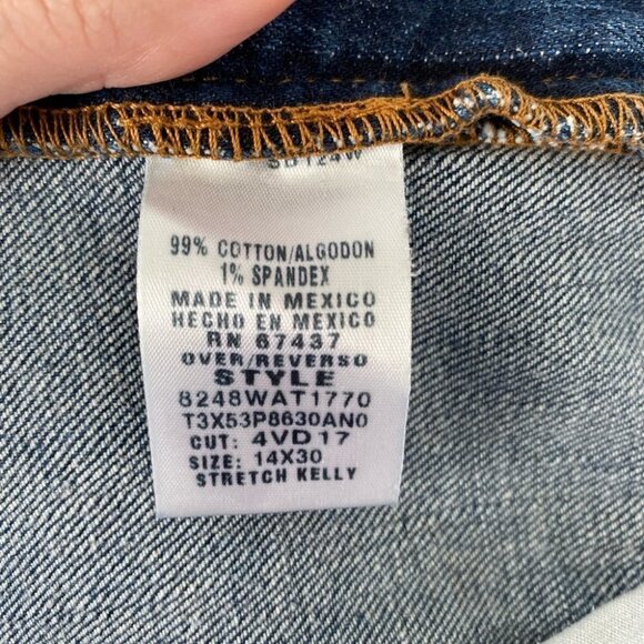 RALPH Lauren Polo Jeans Company Stretch Kelly Style Denim Boot Cut Jeans - Picture 8 of 9